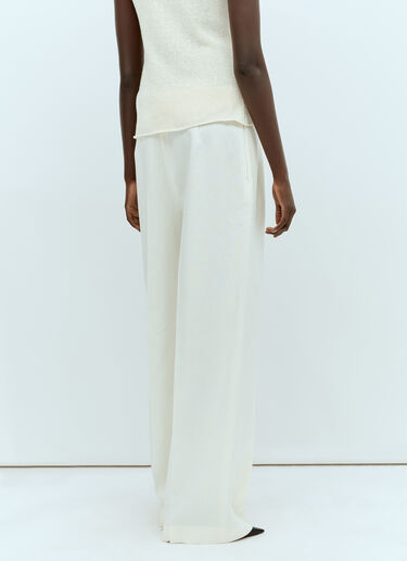 Antone Linen Pants The Row Antone Linen Pants White row0256012