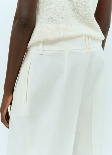 Antone Linen Pants The Row Antone Linen Pants White row0256012