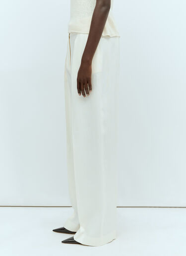 Antone Linen Pants The Row Antone Linen Pants White row0256012