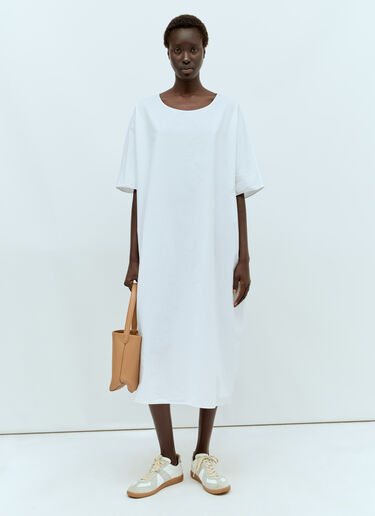 The Row Isora Maxi Dress White row0256014