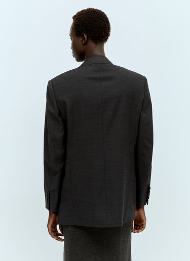 Marina Wool Blazer The Row Marina Wool Blazer Grey row0256022