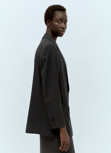 Marina Wool Blazer The Row Marina Wool Blazer Grey row0256022