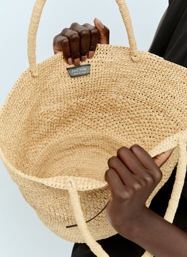 Emilie Raffia Handbag The Row Emilie Raffia Handbag Beige row0256040