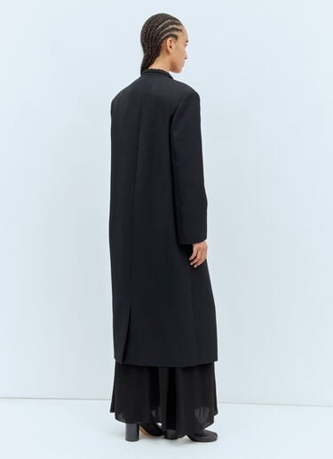 Indra Wool Coat The Row Indra Wool Coat Black row0257006