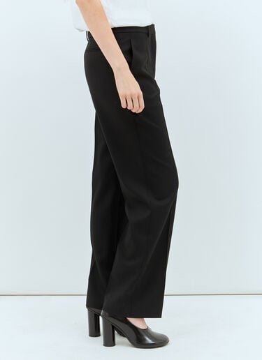 The Row Albereta Wool Pants Black row0257015