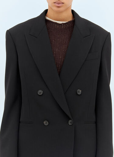 Sandon Blazer The Row Sandon Blazer Black row0258002