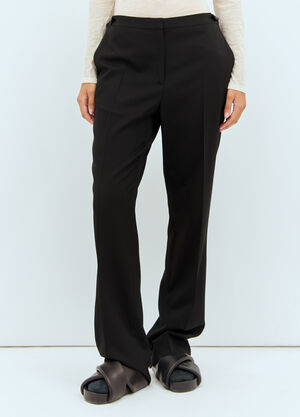 The Row Jesse Pant Black row0258013
