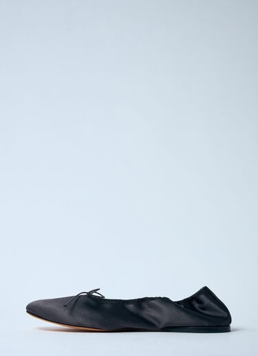 The Row Hereditas Ballerina Pumps Black row0259013