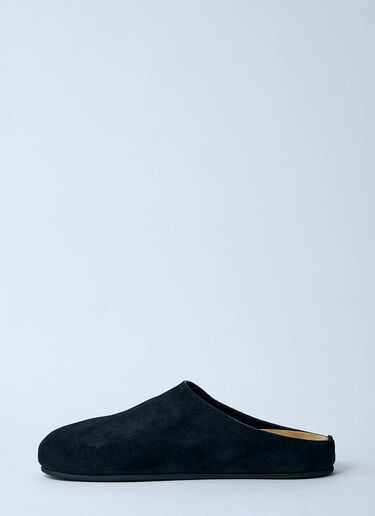 The Row Hugo Slides Black row0260027