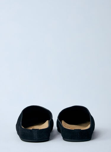 The Row Hugo Slides Black row0260027