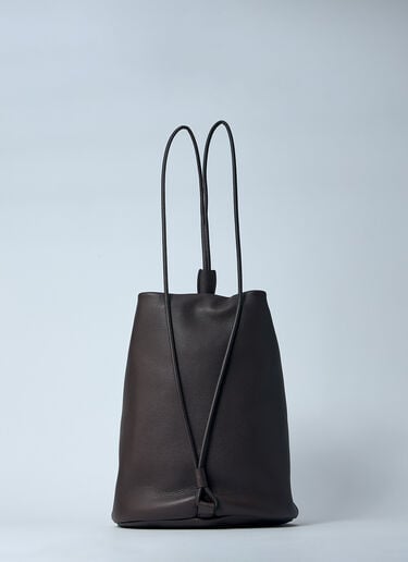 Joe Leather Backpack The Row Joe Leather Backpack Brown row0260039