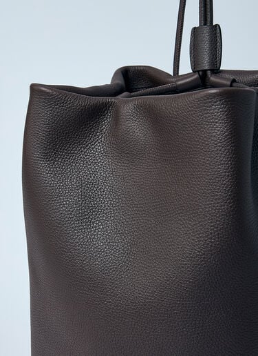 Joe Leather Backpack The Row Joe Leather Backpack Brown row0260039