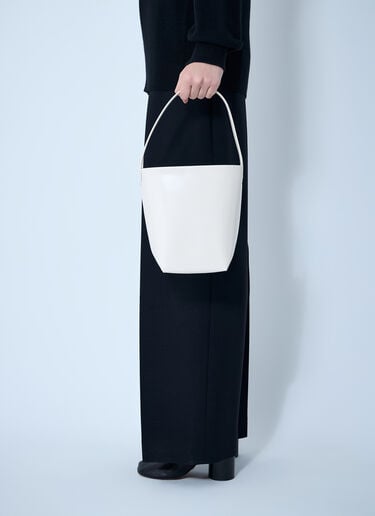 The Row Small N/S Park Tote Bag Ivory row0260050