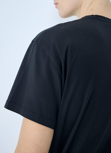 RIER V Neck T-Shirt Black rrr0160001