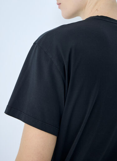 V Neck T-Shirt RIER V Neck T-Shirt Black rrr0160001