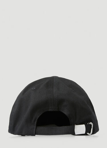 Raf Simons x Smiley 徽标贴饰棒球帽 黑色 rss0148032