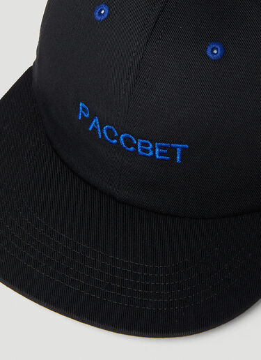 Rassvet 로고 자수 베이스볼 캡 Black rsv0152016