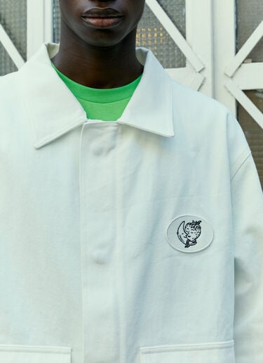 Alastair Mckimm Workwear Jacket Sky High Farm Workwear Alastair Mckimm Workwear Jacket White skh0354007