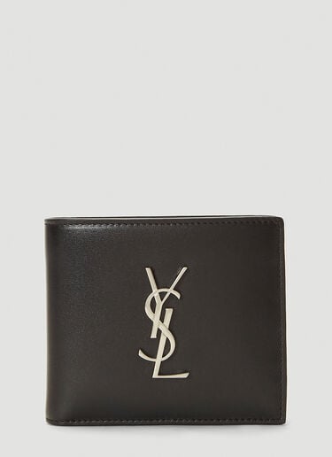 Cassandre Bi-Fold Wallet Saint Laurent Cassandre Bi-Fold Wallet Black sla0136055