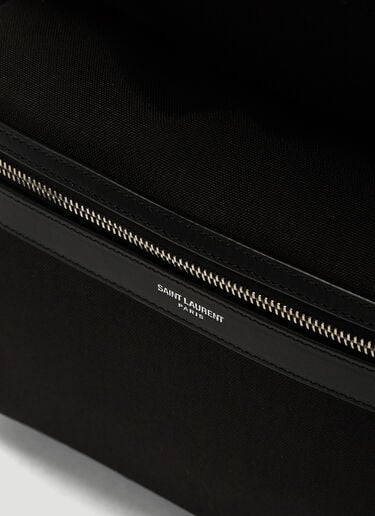 City Canvas Backpack Saint Laurent City Canvas Backpack Black sla0138028
