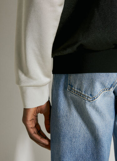 Saint Laurent 拉链连帽运动衫 黑色 sla0154021