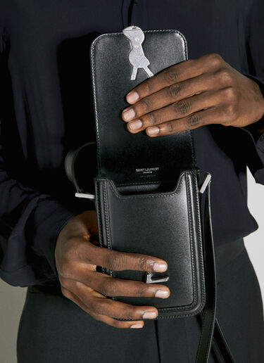 「Solferino」ミニクロスボディバッグ Saint Laurent 「Solferino」ミニクロスボディバッグ ブラック sla0154044