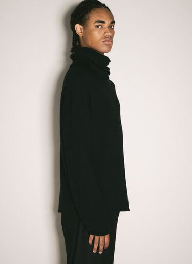 Saint Laurent 터틀넥 스웨터 블랙 sla0158006