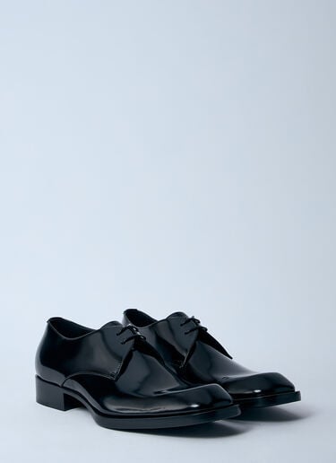 Saint Laurent Vadim Derbies Shoes Black sla0159012