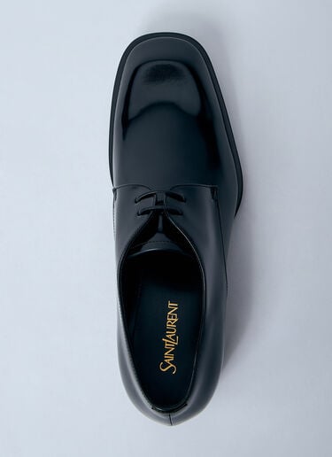 Saint Laurent Vadim Derbies Shoes Black sla0159012