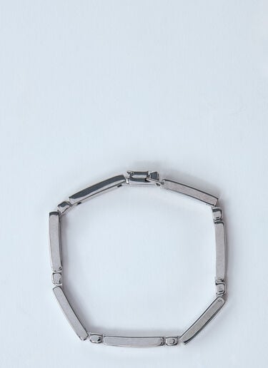 Metal Bar Bracelet Saint Laurent Metal Bar Bracelet Silver sla0159016