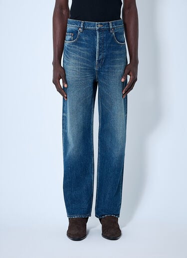 Saint Laurent Five-Pocket Jeans Blue sla0160005