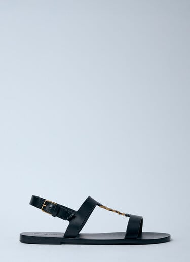 Saint Laurent 카산드라 샌들  블랙 sla0160006