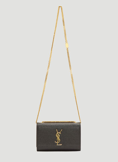 Kate Grain De Poudre Shoulder Chain Bag Saint Laurent Kate Grain De Poudre Shoulder Chain Bag Black sla0235026