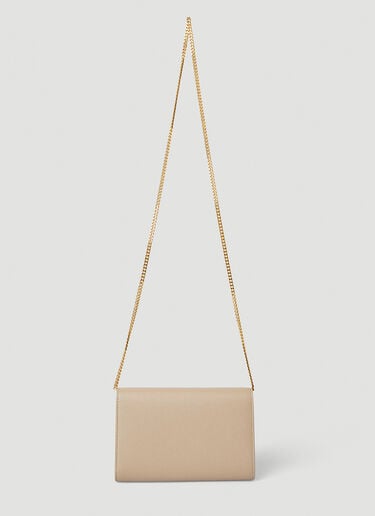 Uptown Chain Shoulder Bag Saint Laurent Uptown Chain Shoulder Bag Beige sla0247122