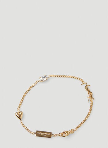 Monogram Bracelet Saint Laurent Monogram Bracelet Gold sla0248080