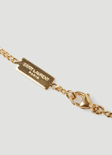 Monogram Bracelet Saint Laurent Monogram Bracelet Gold sla0248080