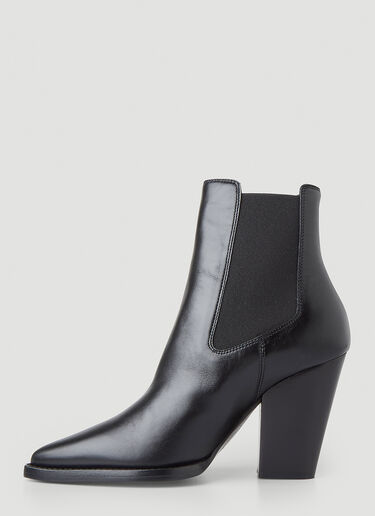 Theo Ankle Boots Saint Laurent Theo Ankle Boots Black sla0249081