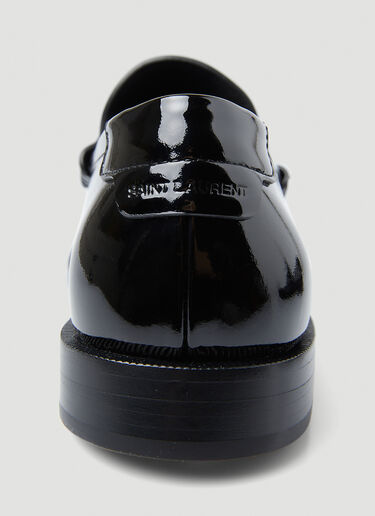 Saint Laurent 르 페니 스트랩 로퍼 블랙 sla0249084