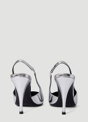 Saint Laurent Tom T Dream 高跟鞋 银色 sla0249115