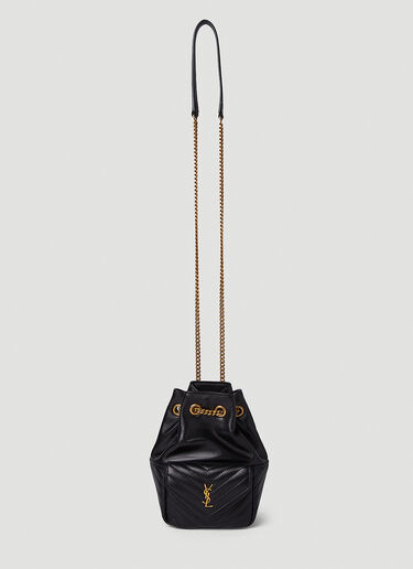 Saint Laurent Joe Bucket Mini Shoulder Bag Black sla0249205