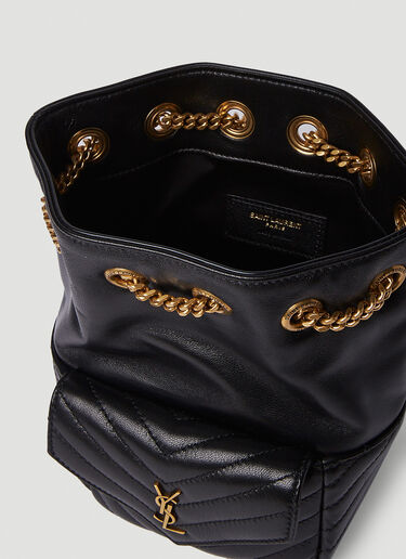 Joe Bucket Mini Shoulder Bag Saint Laurent Joe Bucket Mini Shoulder Bag Black sla0249205