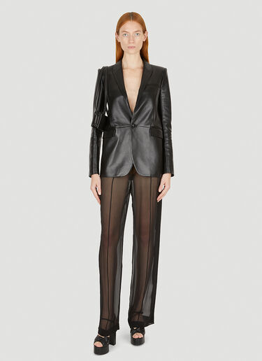 시어 팬츠 Saint Laurent 시어 팬츠 블랙 sla0250006
