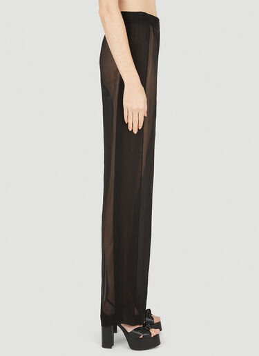 시어 팬츠 Saint Laurent 시어 팬츠 블랙 sla0250006