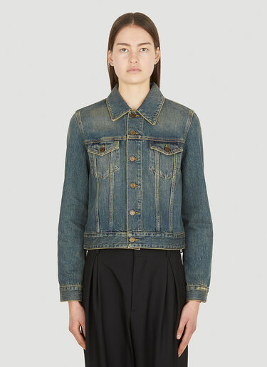 Saint Laurent 클래식 데님 재킷 블루 sla0251003