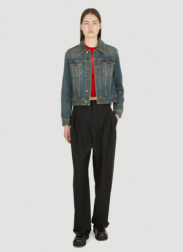 Saint Laurent 클래식 데님 재킷 블루 sla0251003