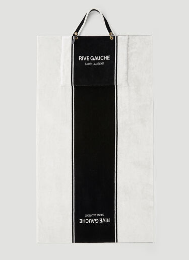 리브 고슈 타월 토트백 Saint Laurent 리브 고슈 타월 토트백 블랙 sla0251138