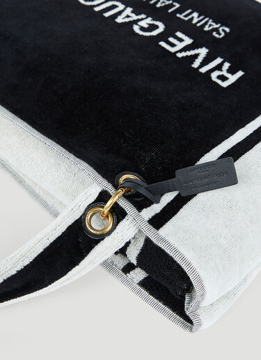 리브 고슈 타월 토트백 Saint Laurent 리브 고슈 타월 토트백 블랙 sla0251138