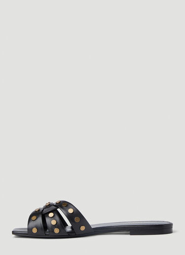 트리뷰트 스터드 샌들 Saint Laurent 트리뷰트 스터드 샌들 블랙 sla0251182
