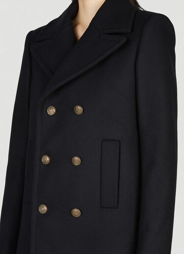 Army 厚呢大衣 Saint Laurent Army 厚呢大衣 黑色 sla0252006