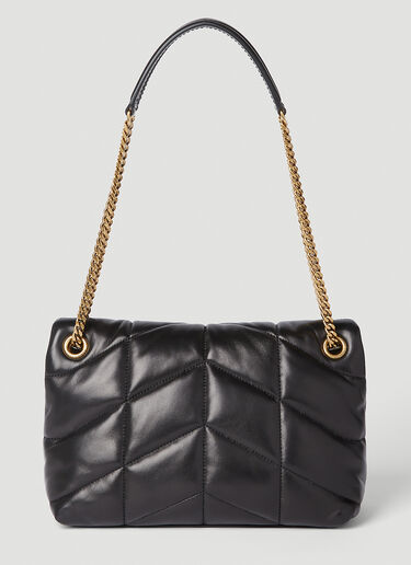 Puffer Shoulder Bag Saint Laurent Puffer Shoulder Bag Black sla0252061